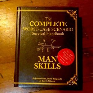 Man Skills Hardcover Book